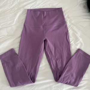 Purple Lululemon aligns